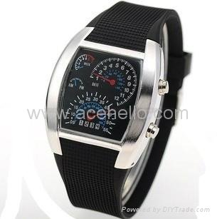 2012 new space sector personality LED watch