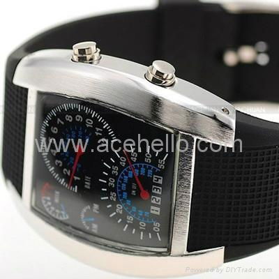 2012 new space sector personality LED watch 3