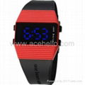 Digital design LED digital watch 3