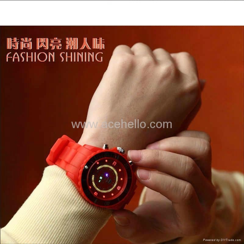 fireworks watches silicone bracelet led watch beautiful watch new arrival 2