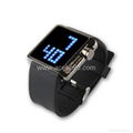 led watches with silicone band unique design like bumblebee 2012 new wrist watch 3