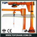 360 Angle Rotate Jib Crane Column Swing