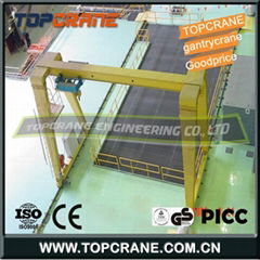 5Ton Gantry Crane or Goliath Crane For Cargo Lifting