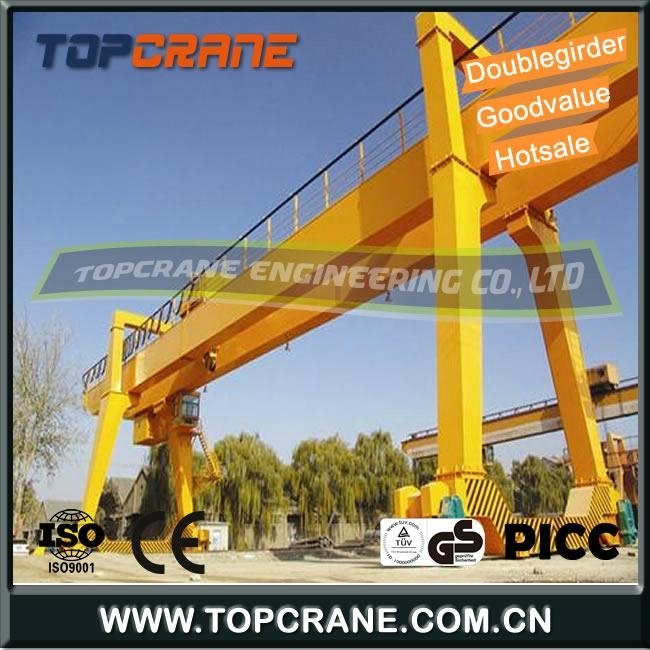 Double girder/beam Gantry Crane 10ton