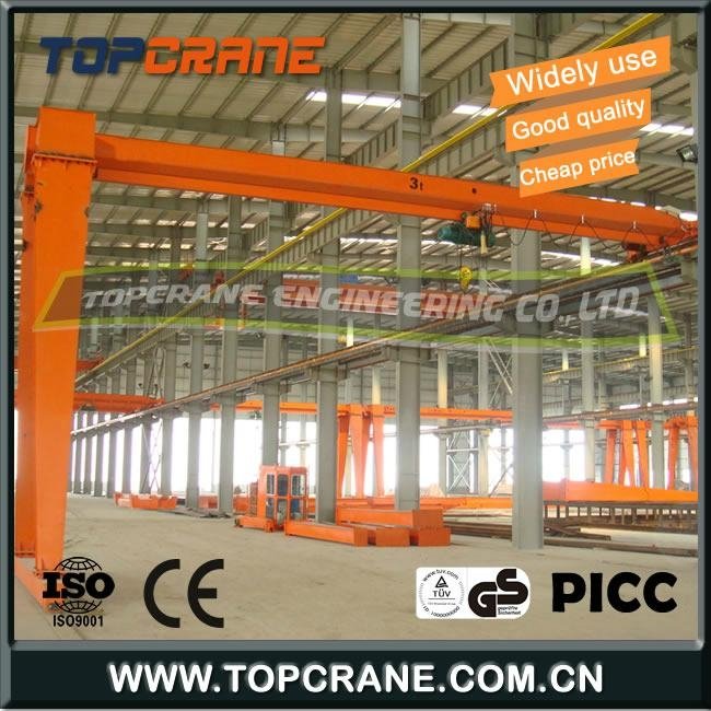 Kone Semi Gantry Crane/Half type gantry crane 10ton 2