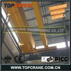 European type bridge crane with low headroom wire rope hoist