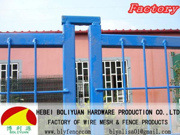 PVC coated/galvanized temporary fence 2