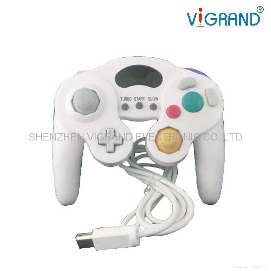 Game Controller for Nintendo Gamecube GC NGC Wii Black/White