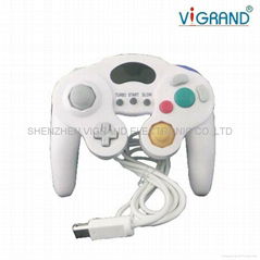 Game Controller for Nintendo Gamecube GC NGC Wii Black/White