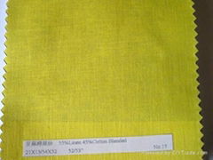 Linen Cotton Blended Fabric