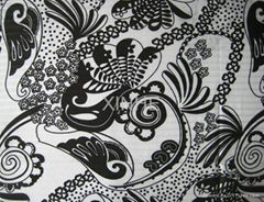 Printed cotton fabric