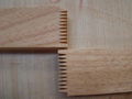 high quality rubber finger jointed board