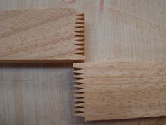 high quality rubber finger jointed board