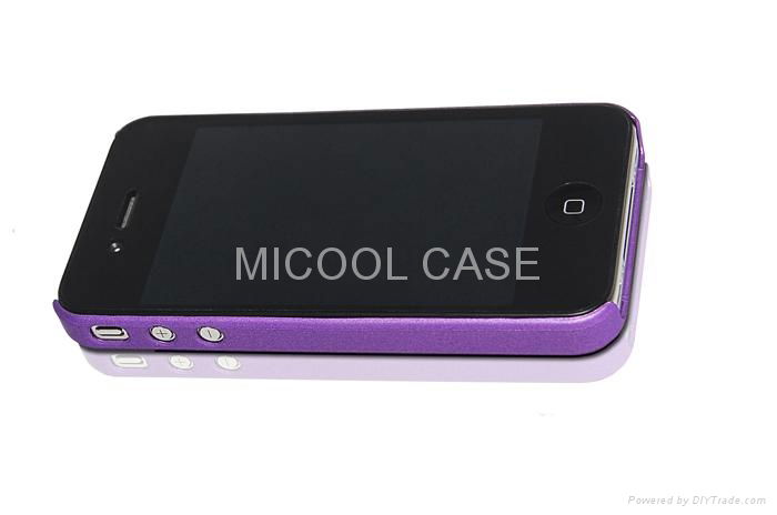 Frosted Hard Back Case for iPhone 4 3