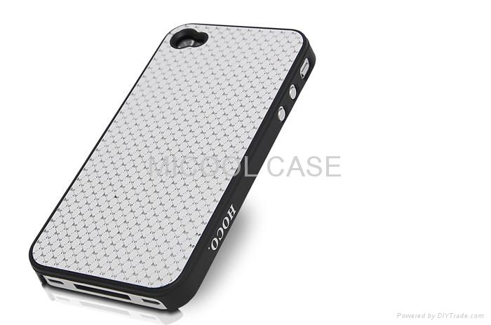 Metal Hard Back Case for iPhone 4 2