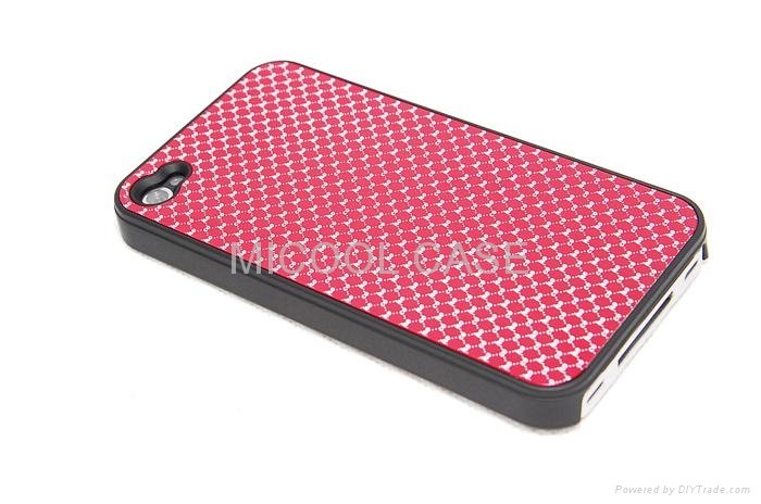 Metal Hard Back Case for iPhone 4 4
