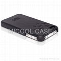 Earl Premium Genuine Leather Back Case for iPhone 4 4