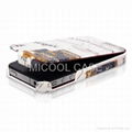 The Street style Premium Genuine Leather Case for iPhone 4