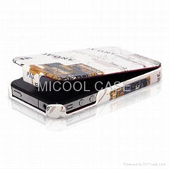 The Street style Premium Genuine Leather Case for iPhone 4