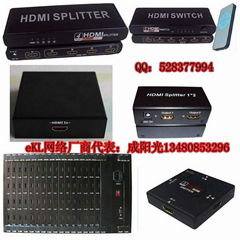 HDMI/DVI/VGA/YUV转换器