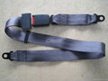 2-point static safety seat belt