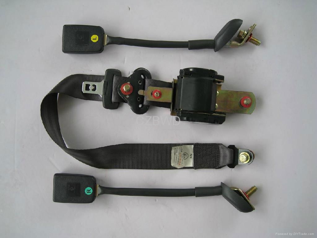 3-point emergency locking car safety belt 2