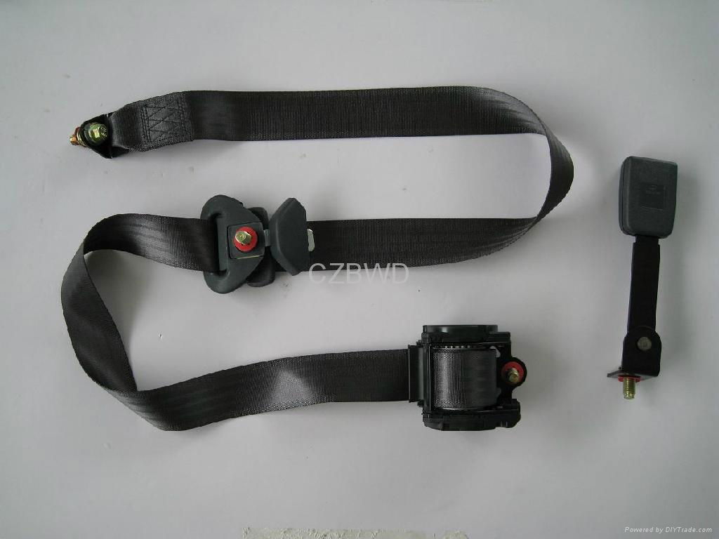 3-point emergency locking car safety belt 3