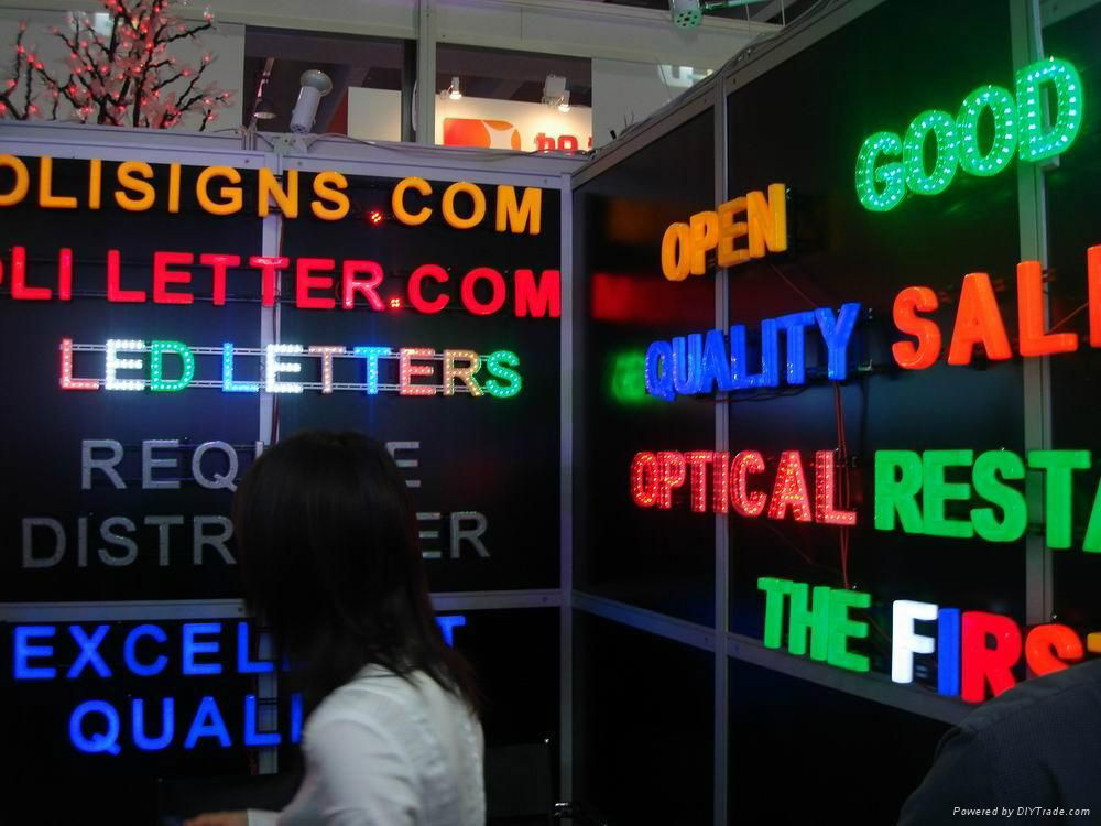 acrylic LED sign