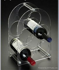 acrylic wine display