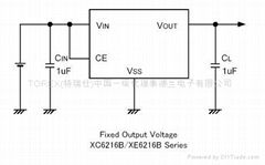 XC6216B302MR電壓調整器