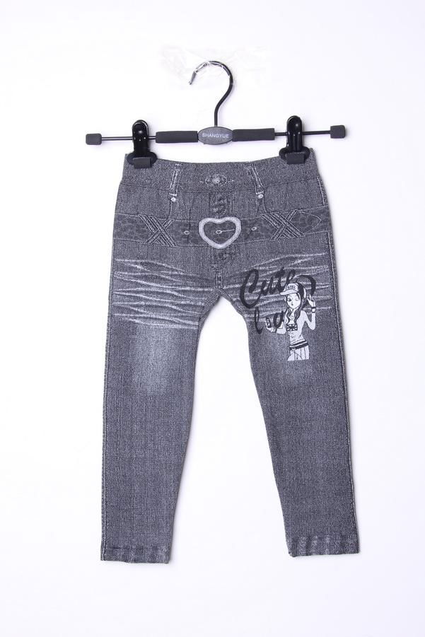 Kids Faux Denim Leggings 2