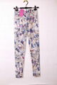 Ladies Floral Cotton Leggings 2