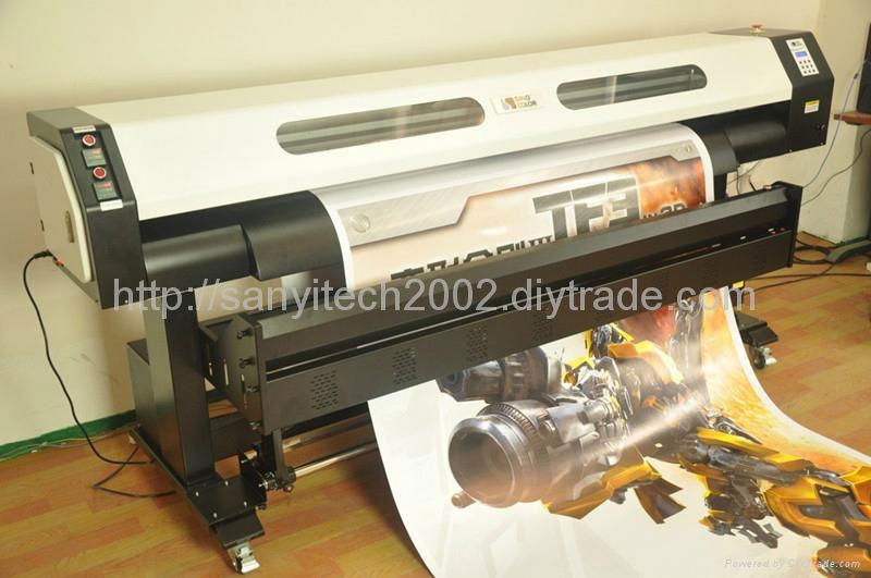 DX7 Eco Solvent Printer Sinocolor SJ740,1.8/3.2m 4