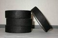 Black color rubber adhesive fabric tape 2