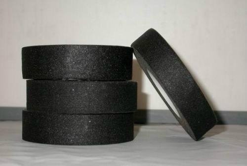 Black color cotton insulation tape