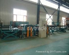 Fast pretreating machine for cold rolled steel sheet