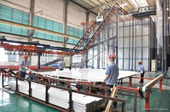 Vertical Type Powder Coating Line