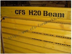 Formwork H20 timber beam