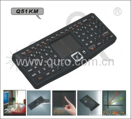  Mini wireless keyboard mouse combo