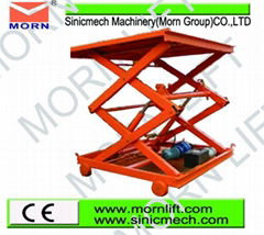 stationary scissor lift 