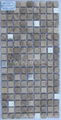 Natural Stones Mixed Stainless Steel Mosaic Tile 3