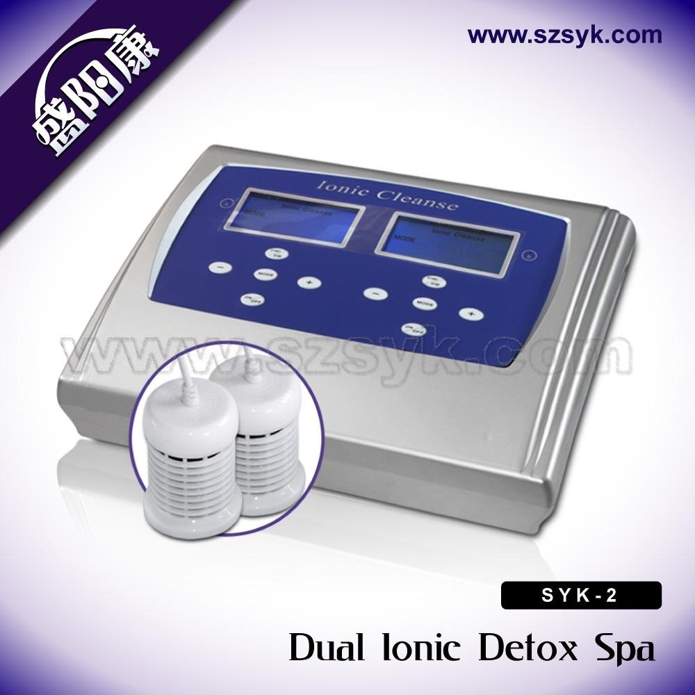 new detox foot spa(dual system with belts)