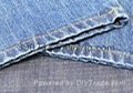 Tencel cotton warp knitted denim fabric 2