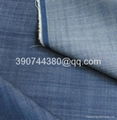 Stretch mercerized cotton denim fabric 1