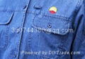 Anti-static cotton denim fabric for