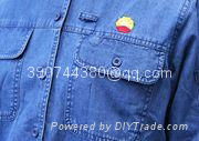 Anti-static cotton denim fabric for