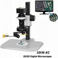 2D/3D Video Microscope with USB Output 1