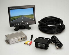 7"rear view system