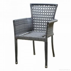 European-Style Rattan Chair