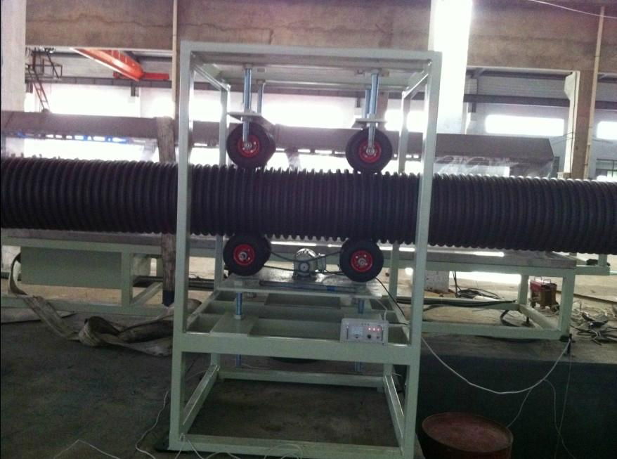 600mm HDPE corrugated pipe extrusion machine 4
